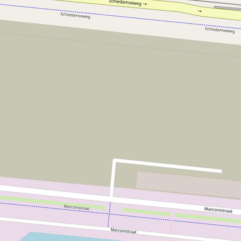 Kaart van de Sonarstraat.