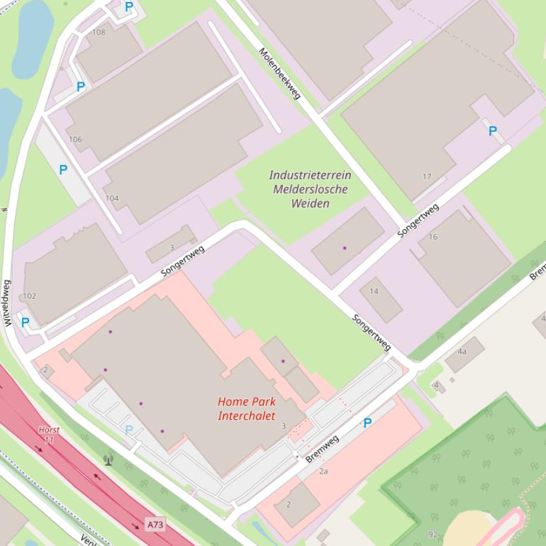 Kaart van de Songertweg.