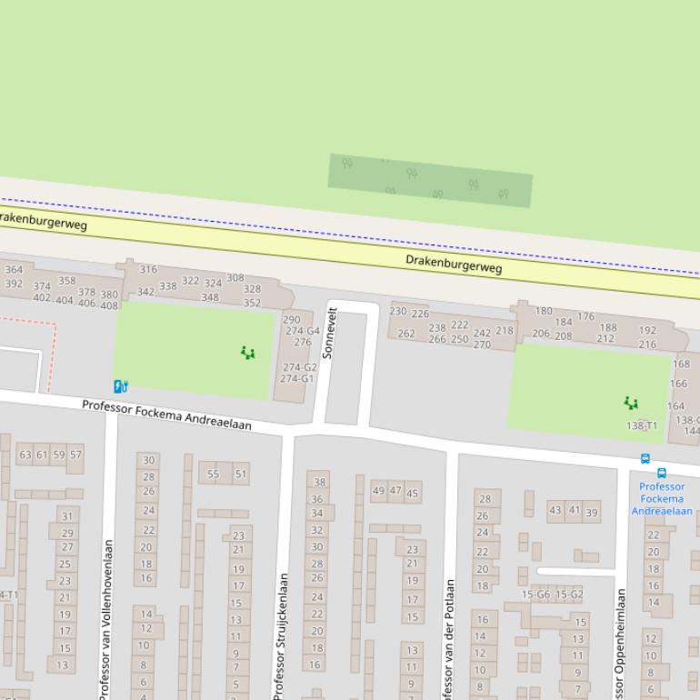 Kaart van  Sonnevelt.