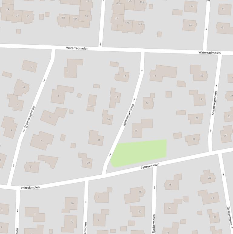 Kaart van  Spinnekopmolen.