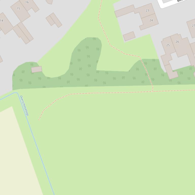 Kaart van  Spinsteen.