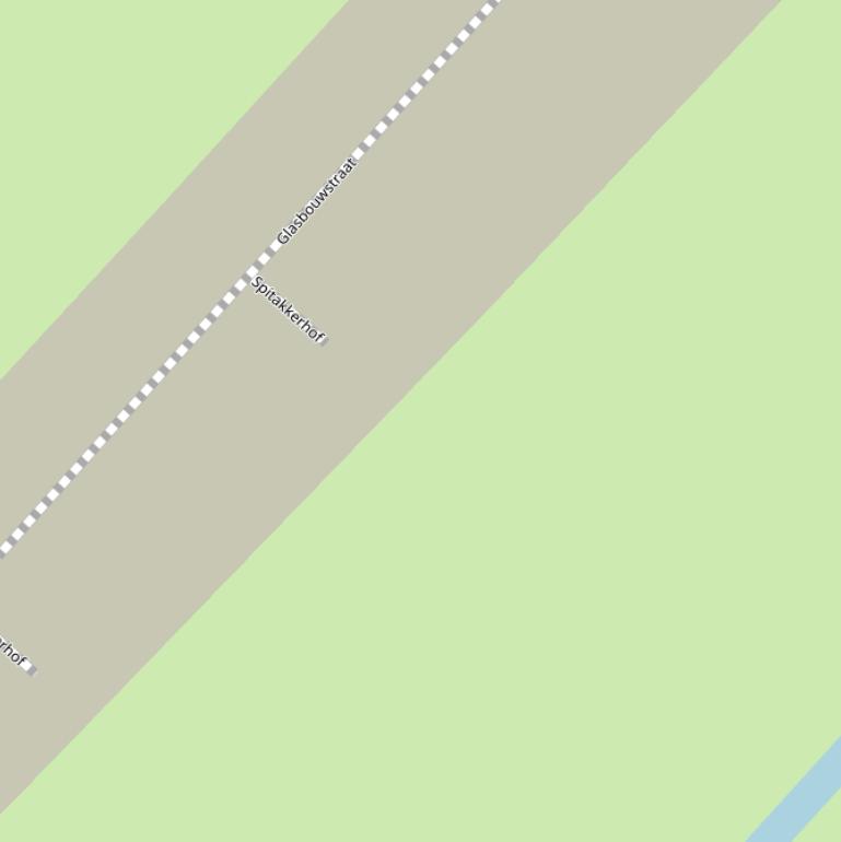 Kaart van de Spitakkerhof.