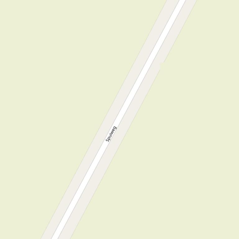 Kaart van de Spuiweg.