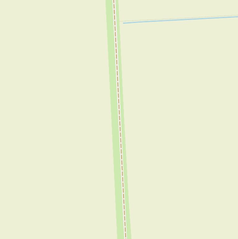 Kaart van de Staarterbeemdweg.