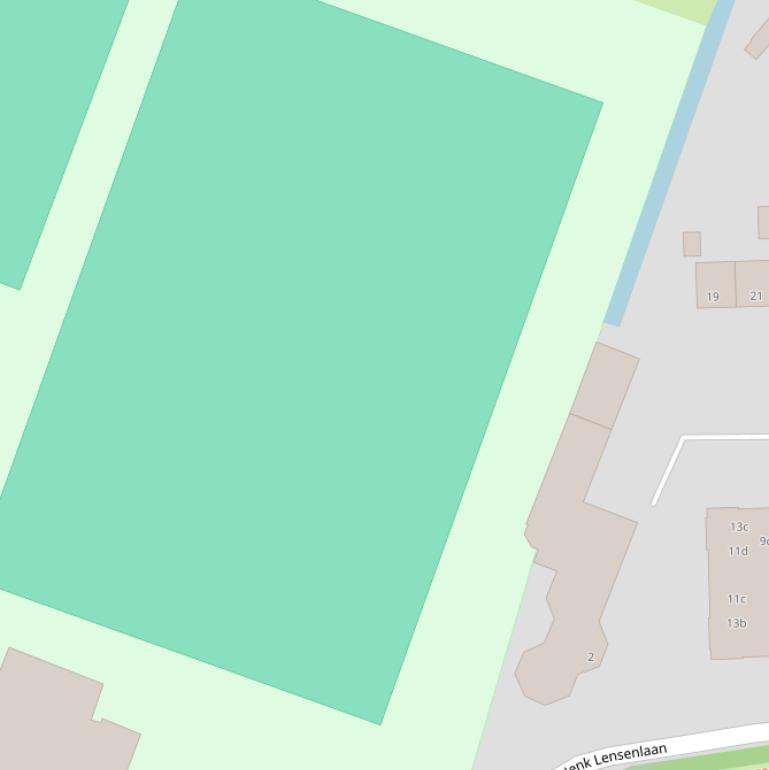 Kaart van het Staartmeespad.