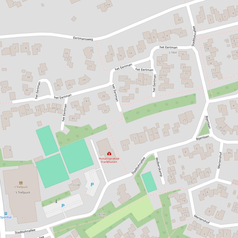 Kaart van  Stadtlohnallee.