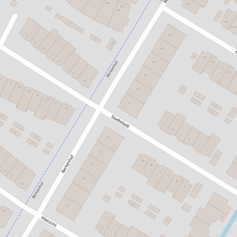 Kaart van  Stadtvliedt.