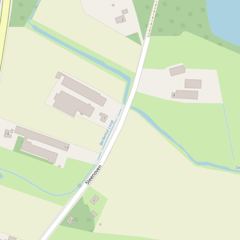 Kaart van  Steenoven.