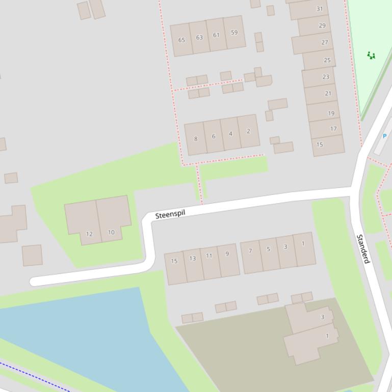 Kaart van  Steenspil.