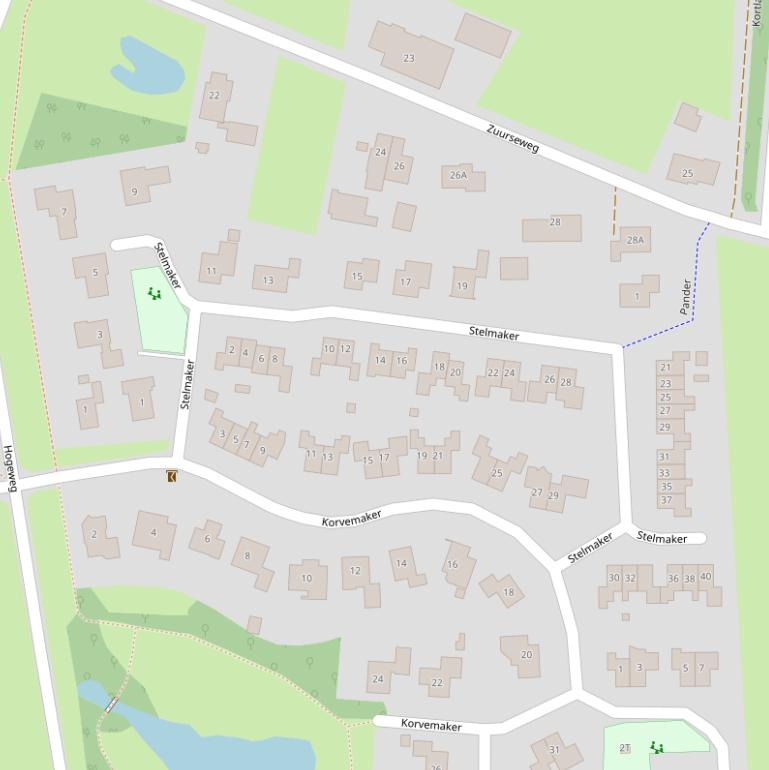 Kaart van  Stelmaker.