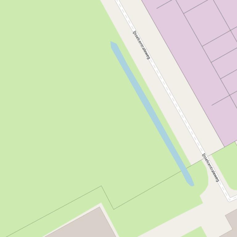 Kaart van de Stoomturbinestraat.