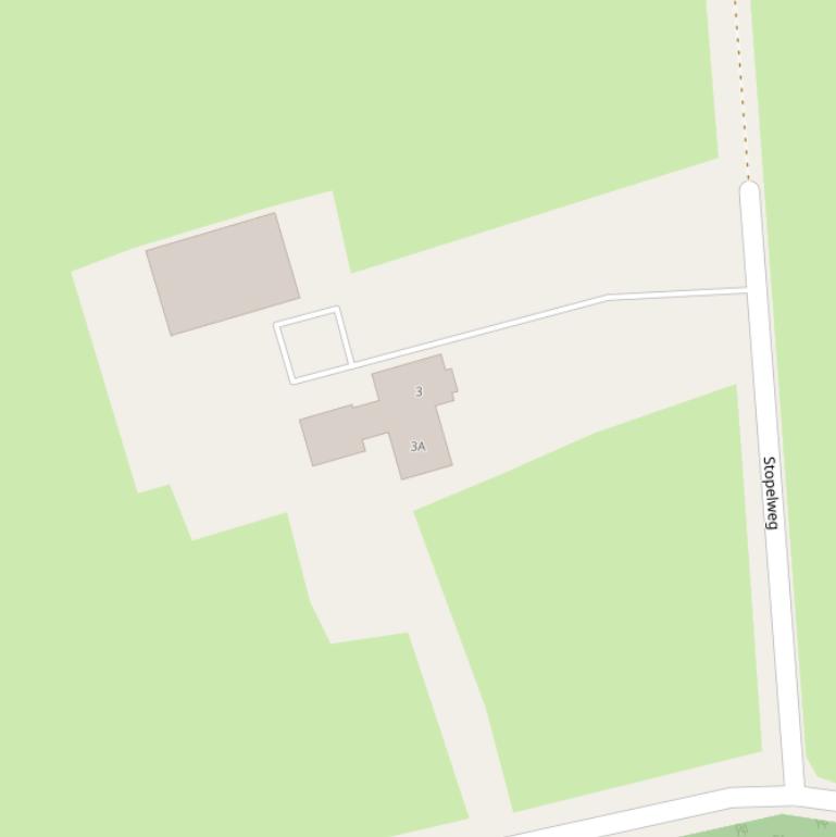 Kaart van de Stopelweg.