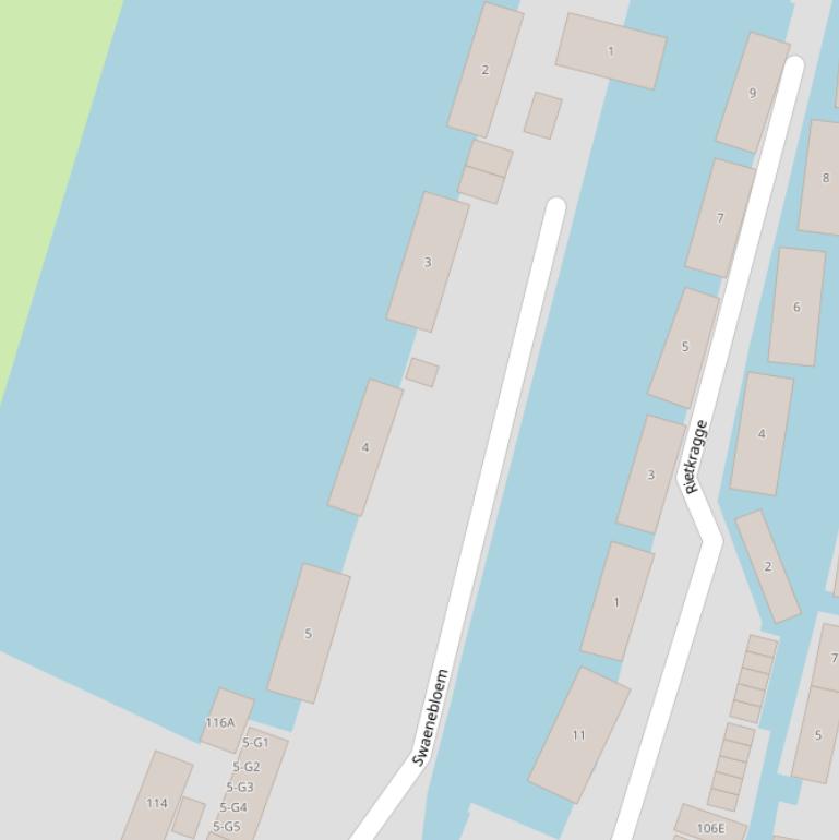 Kaart van  Swaenebloem.