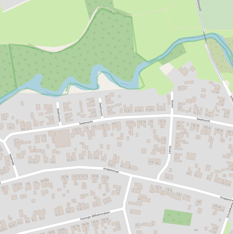 Kaart van  Swalmzicht.