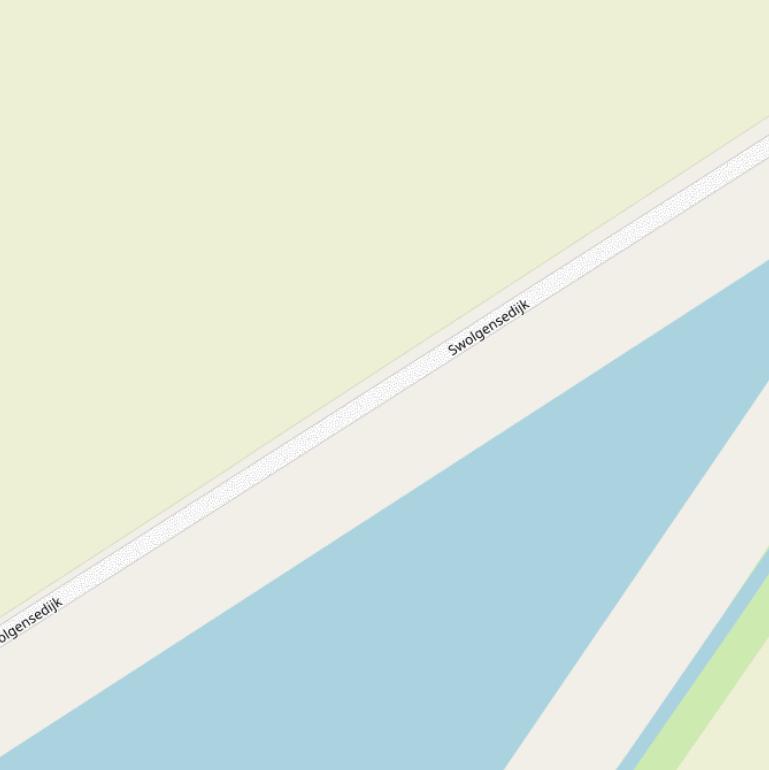 Kaart van de Swolgensedijk.