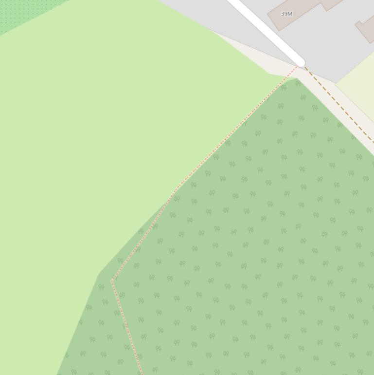 Kaart van  ’t Kempke.