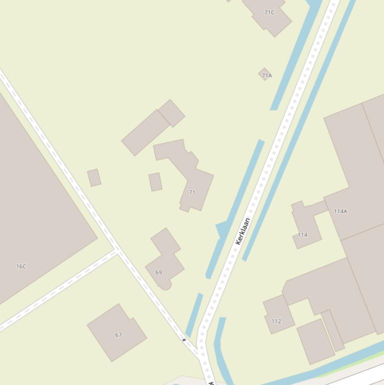 Kaart van het ’t Loopad.