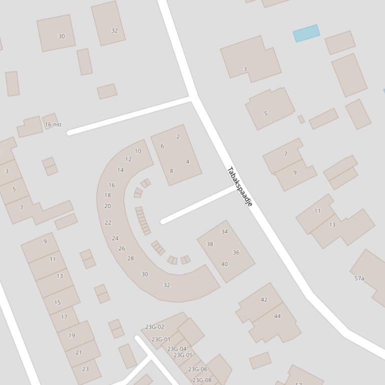 Kaart van  Tabakspaadje.