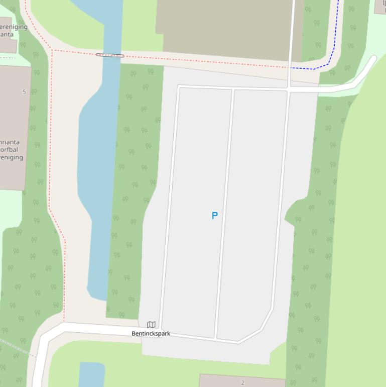 Kaart van de Terpweg.