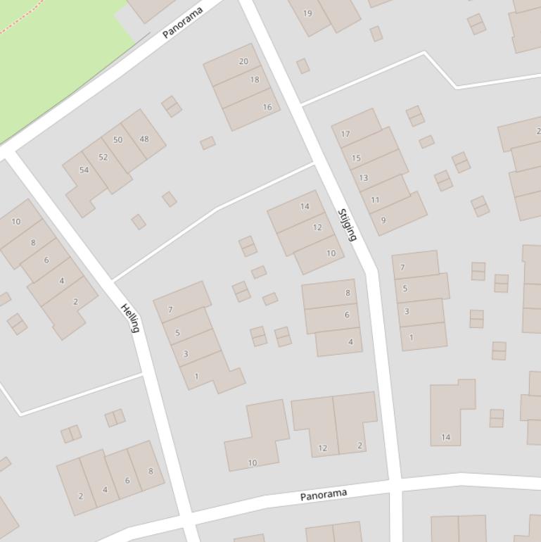 Kaart van  Terrassen.