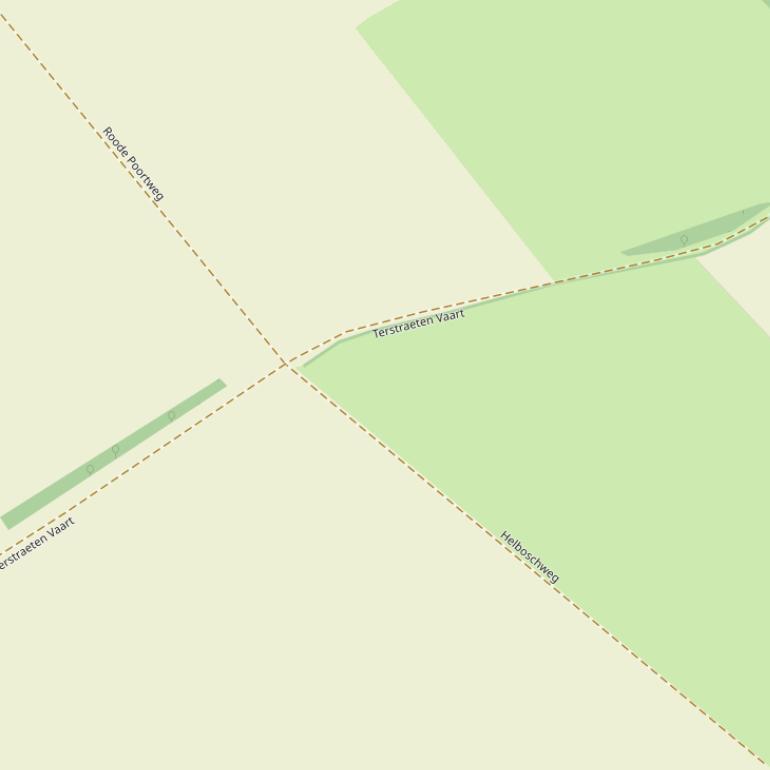 Kaart van  Terstraeten Vaart.