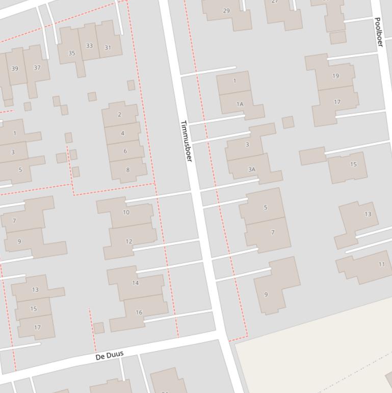 Kaart van  Timmusboer.