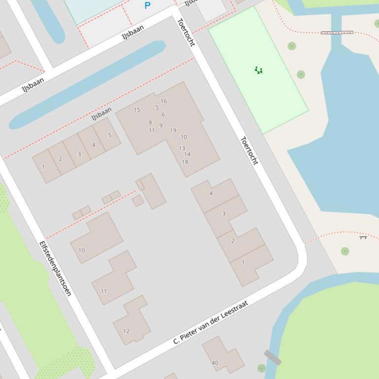 Kaart van  Toertocht.