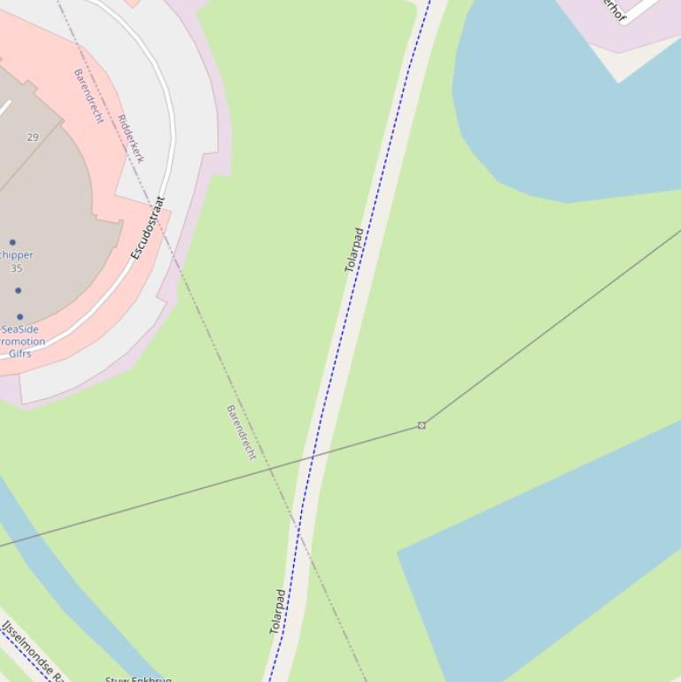 Kaart van het Tolarpad.