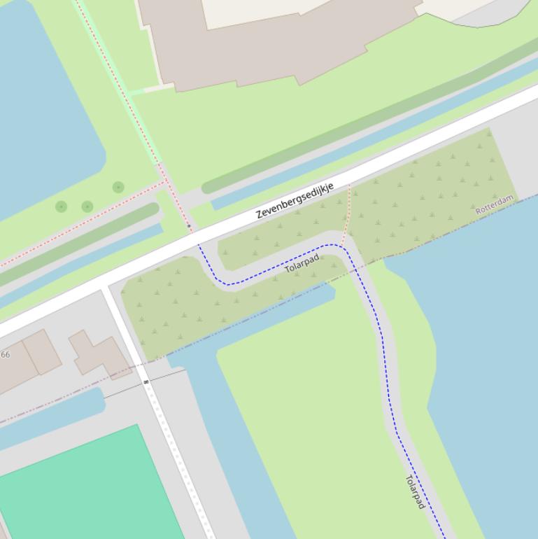 Kaart van het Tolarpad.