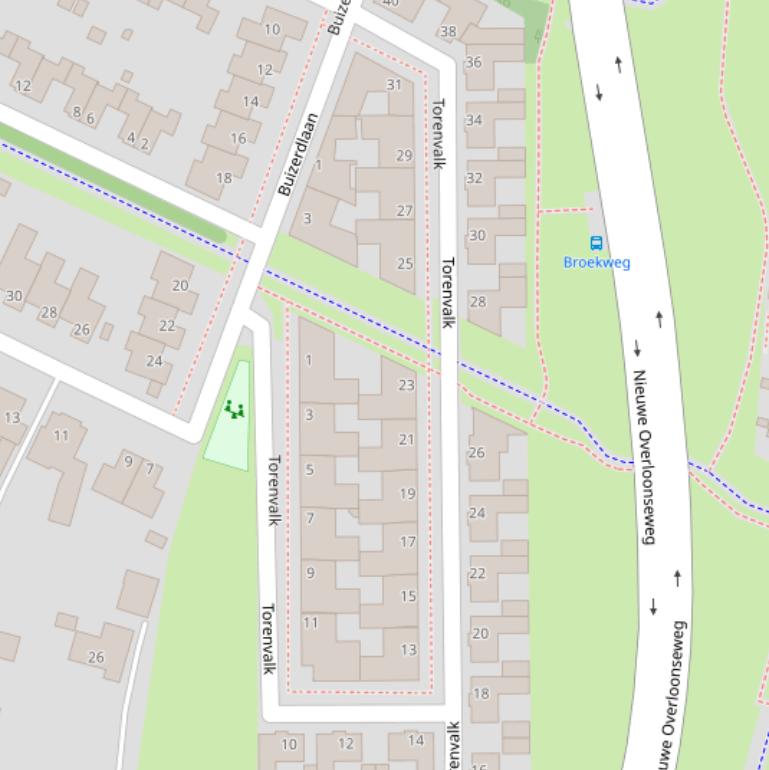 Kaart van  Torenvalk.