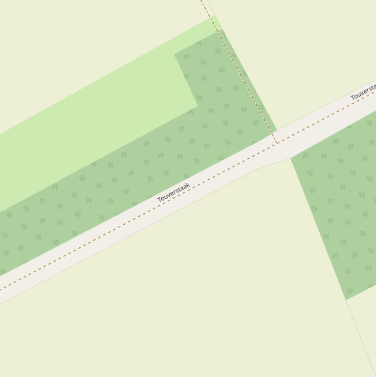 Kaart van  Touverstaak.