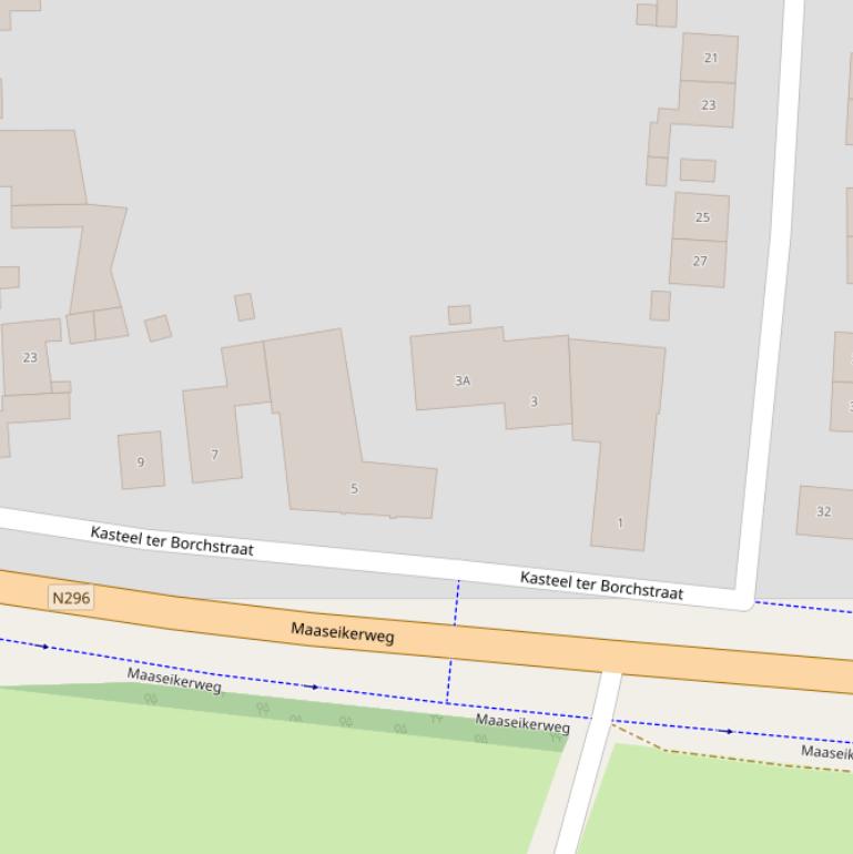 Kaart van  Tramhalte.