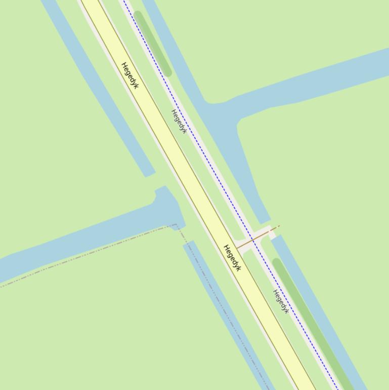 Kaart van  Tsjerkebuorren.