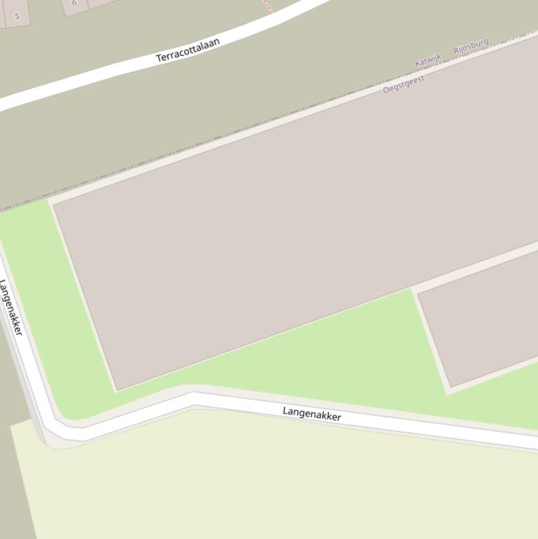 Kaart van de Tufsteenstraat.