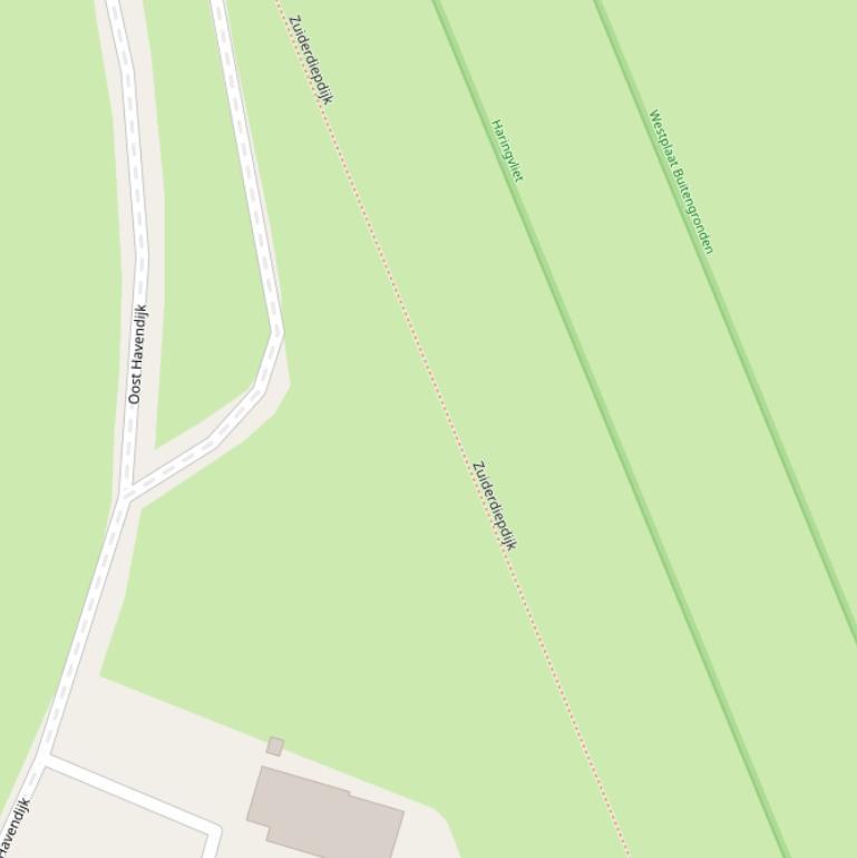 Kaart van  Tweede Buitenkade.