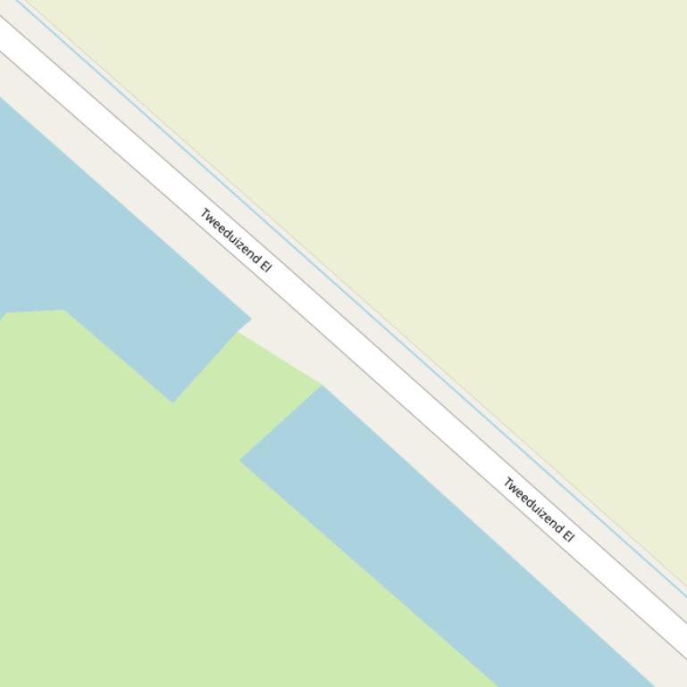 Kaart van  Tweeduizend El.