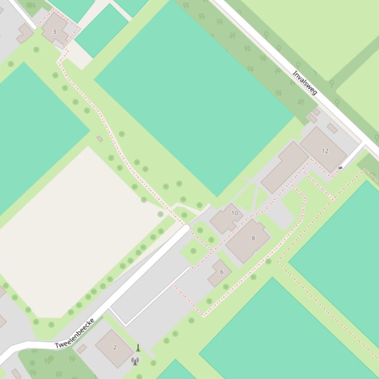 Kaart van  Tweelenbeecke.