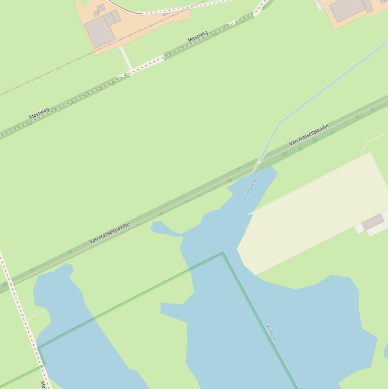 Kaart van  Van Hasseltpaadje.