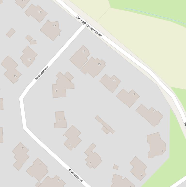 Kaart van de van Heijnsbergenstraat.