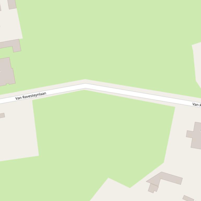 Kaart van de Van Ravesteynlaan.