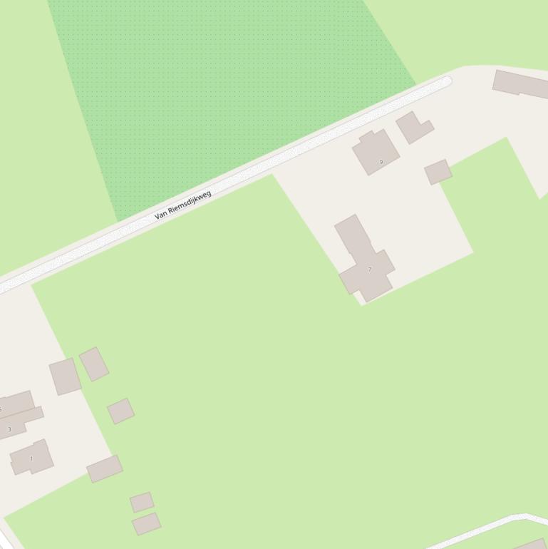 Kaart van de Van Riemsdijkweg.