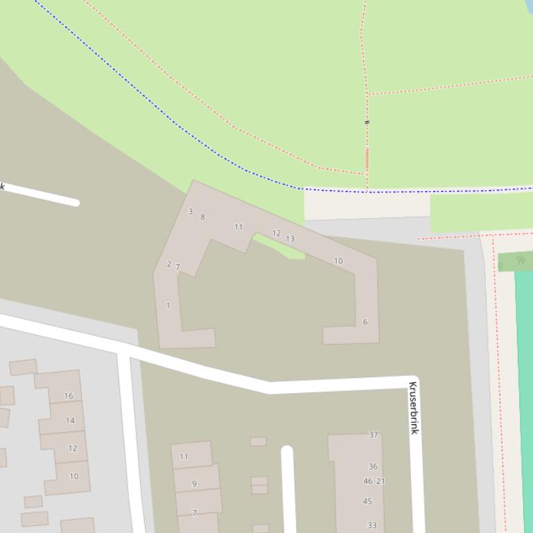 Kaart van  Vechtwaarde.