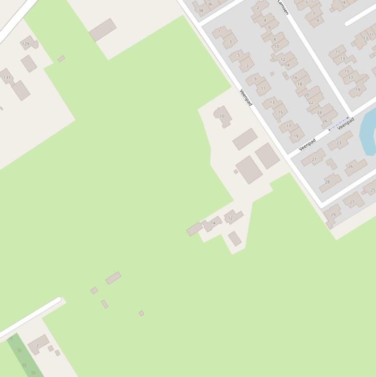 Kaart van het Veenpad.