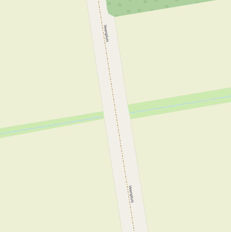 Kaart van  Veenpluis.