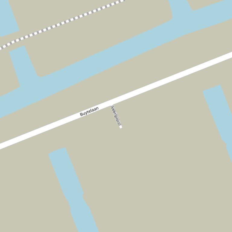 Kaart van  Veenpluis.