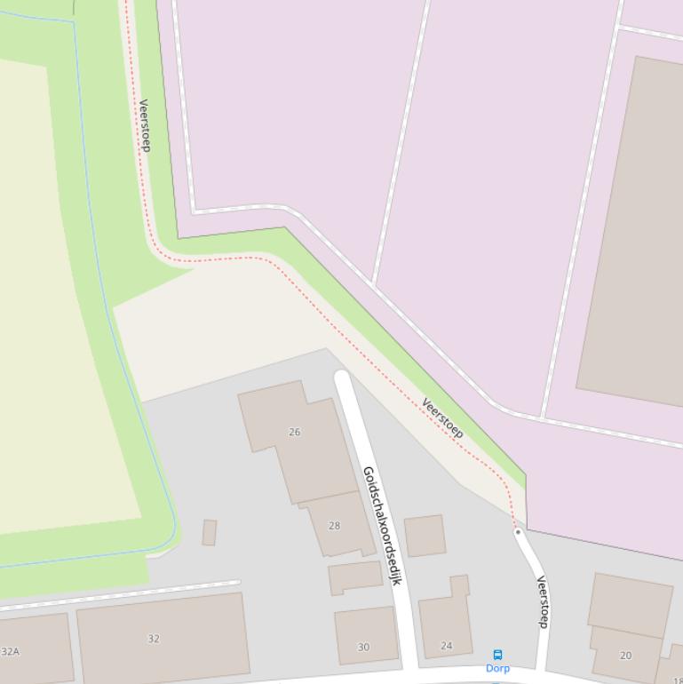 Kaart van  Veerstoep.