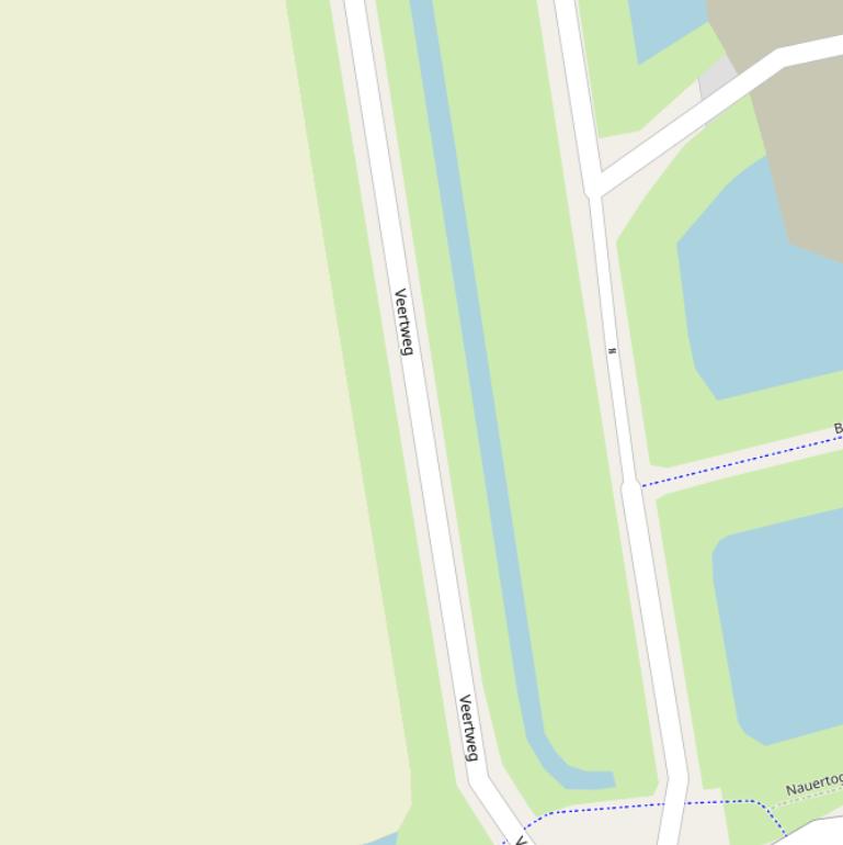 Kaart van de Veertweg.