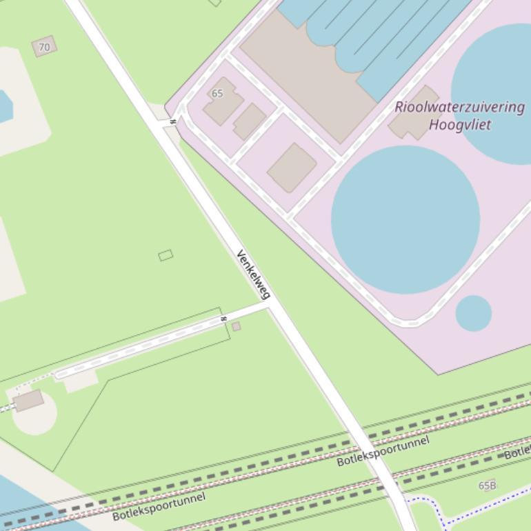 Kaart van de Venkelweg.