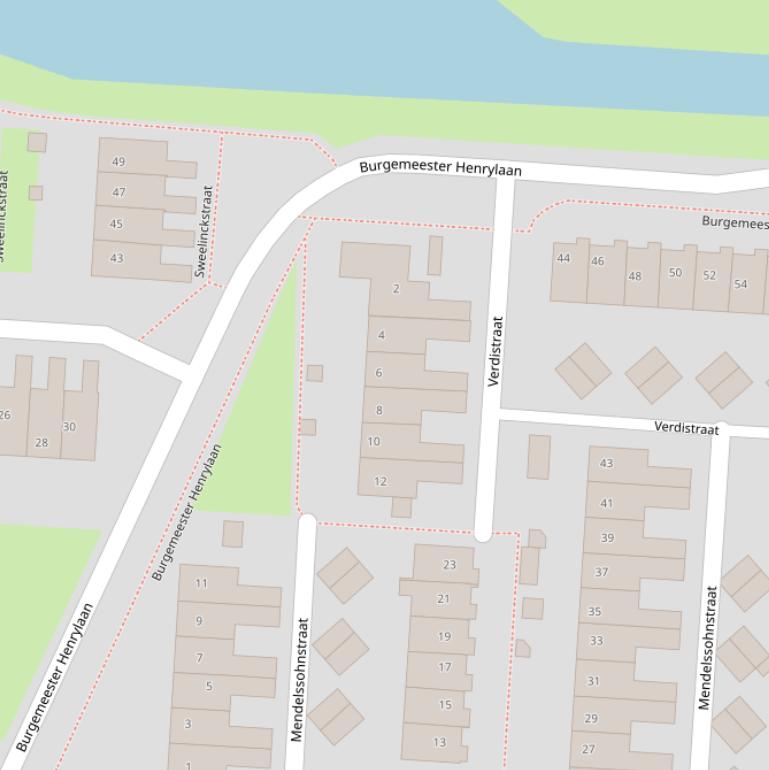 Kaart van de Verdistraat.