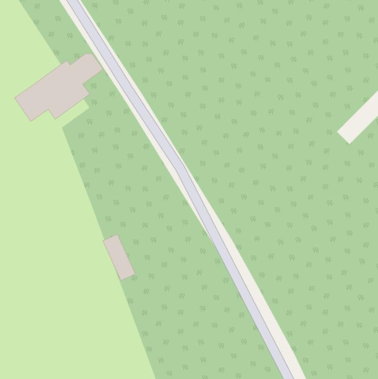 Kaart van de Verkorte Zandstraat.